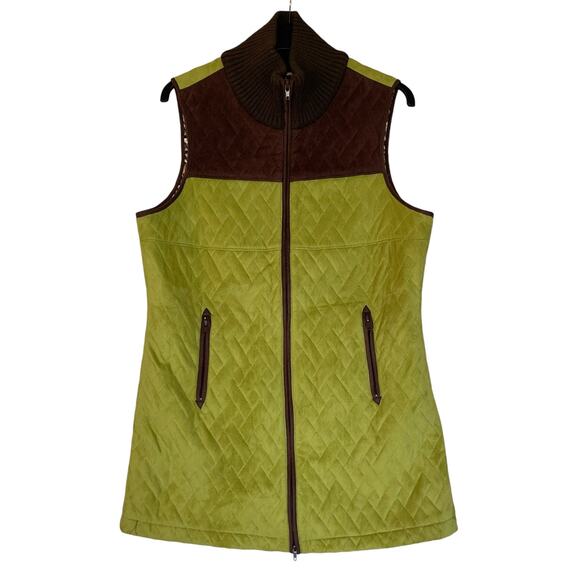 Tasha Polizzi Vest Quilted Microsuede Leopard - Picture 5 of 11